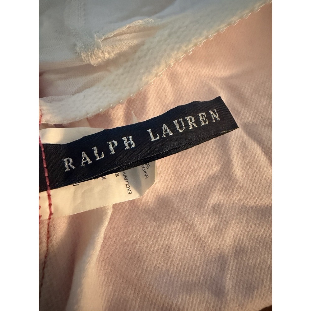 Ralph Lauren Womens Swimsuit One Piece Bright Pink Size Large - Picture 2 of 3